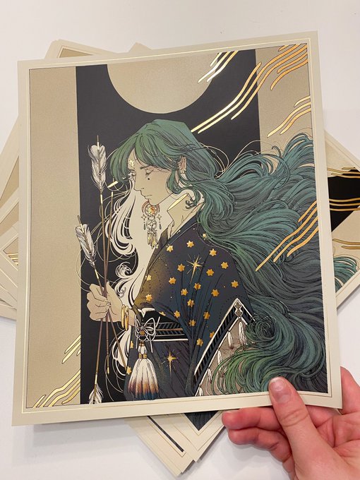 Kickstarter update posted. ? Edge of Light prints came in today and they look amazing. ✨✨✨ 