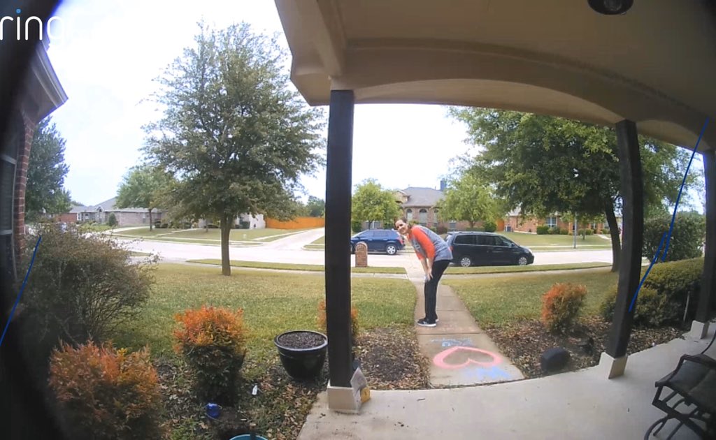 Special shout out to Mrs Thompson for coming all the way to Murphy to visit her student.  Jaxon really appreciated seeing his teacher!  <a href="/olsonotters/">Olson Otters</a> #hellothroughwindow