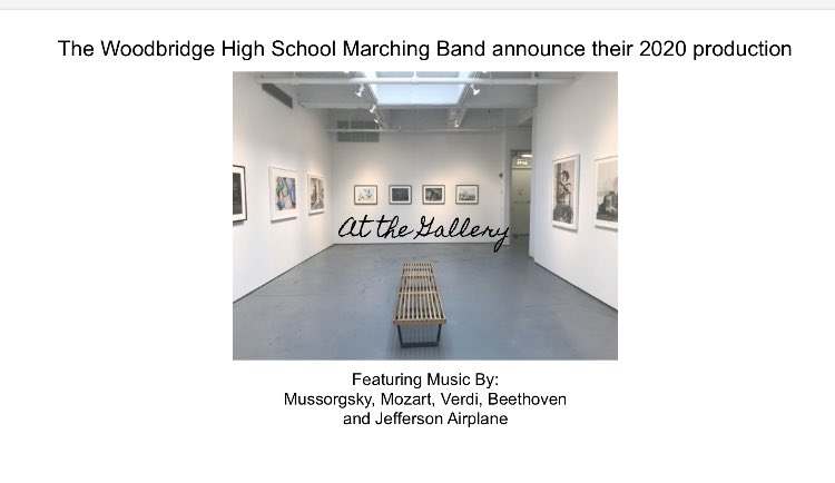WHSMB Show Announcement. Health and Safety are our number one priority for all student performers, but we still hope to be able to share this show with the world in 2020. #wearebarrons #atthegallery #whsmb2020 @WHSLottmann @WHSPanko <a href="/WHSBarronPride/">Woodbridge Barrons 🇺🇸</a> <a href="/_wmsmusic/">WMS Music</a> <a href="/MrsABoulton/">Amanda Boulton</a>