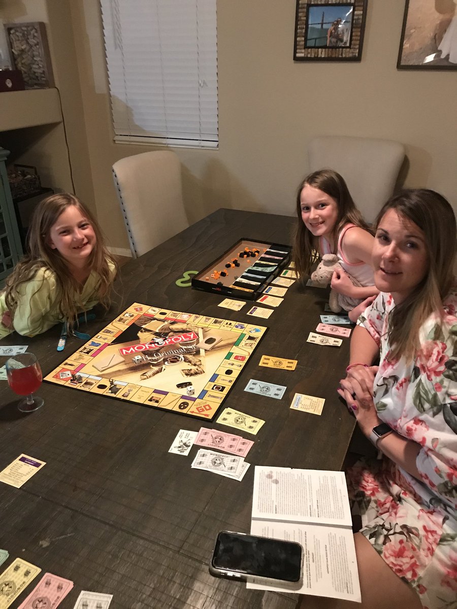JWAiken1's tweet photo. Old school NHL monopoly teaching them money and real estate https://t.co/Mu52dSkhmI