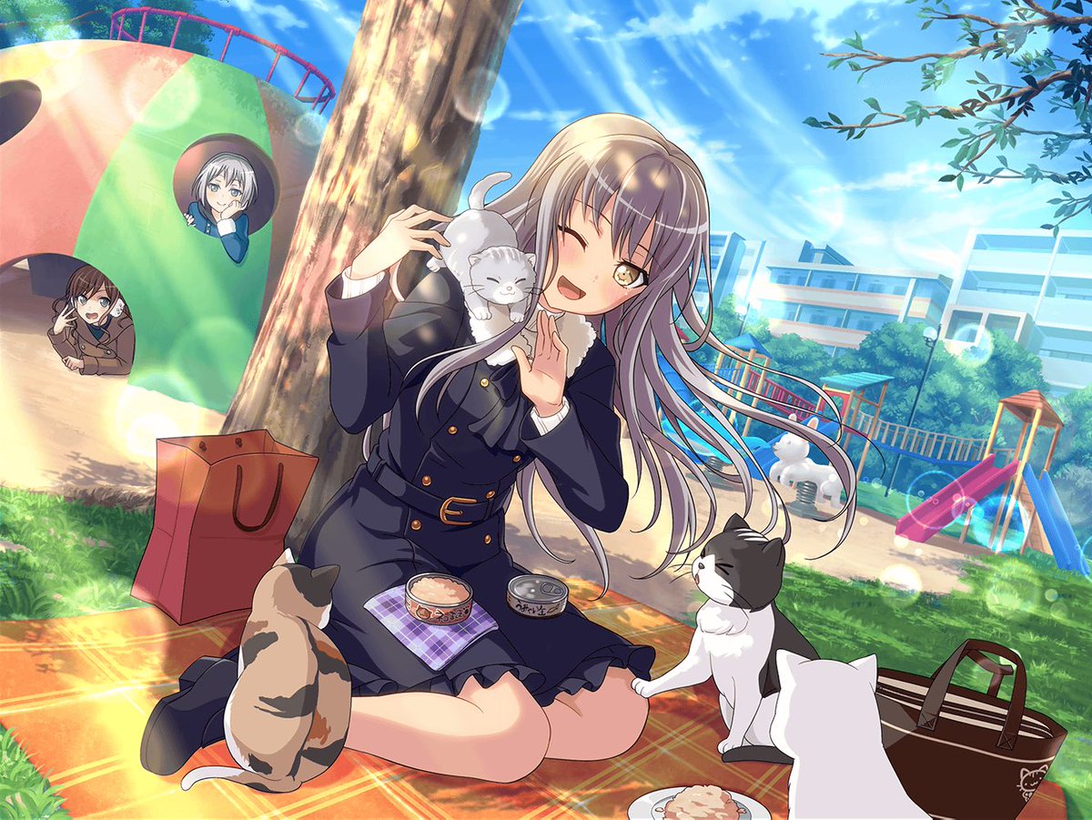 day one <3starting the tread with the godly image of yukina + cats