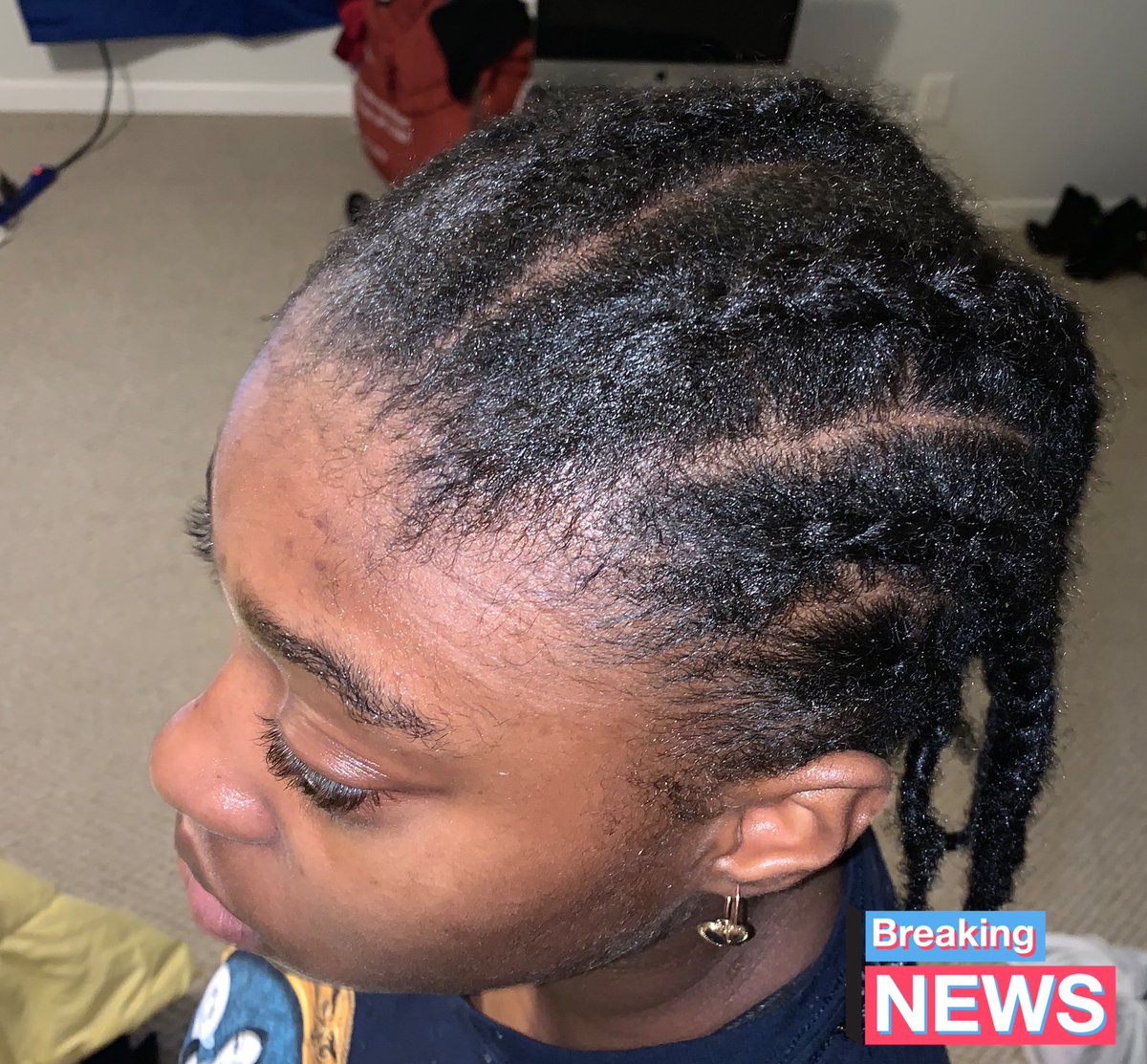 honestlychattin's tweet photo. Learning to get out of black girls who can’t cornrow club #QuarantineSkill https://t.co/YCtrJpi2iZ