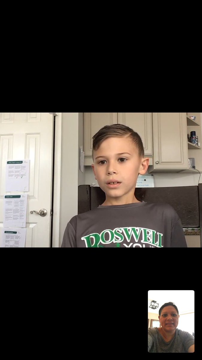 MsSulkowski's tweet image. These kiddos are such superstars🤩They are staying strong and persevering through these different times (with a smile). This kiddo told his mom, “Mom, I miss school so much. I think I’m addicted.”❤️⁦⁦@SweetAppleES⁩ ⁦@andylallison⁩ ⁦⁦@MrsAlhadeff⁩