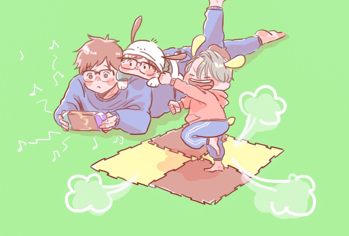 運動用に百均のジョイントマットを買いました ご助言ありがとうございました せとぅうち のイラスト