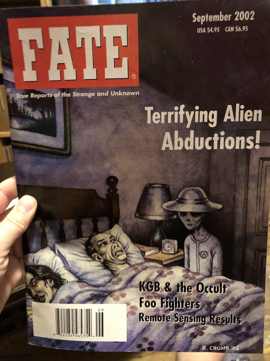 <a href="/FATE_Magazine/">FATE Magazine</a> cover by Robert Crumb. #rcrumb #robertcrumb