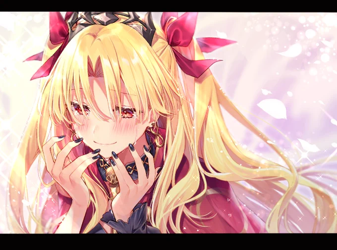 #絵描き繋がれ
バトン頂きました～～!
オリジナルだと小さい女の子、ケモ耳、ファンタジーな衣装。版権だとFGOキャラを良く描いてます?✨ 