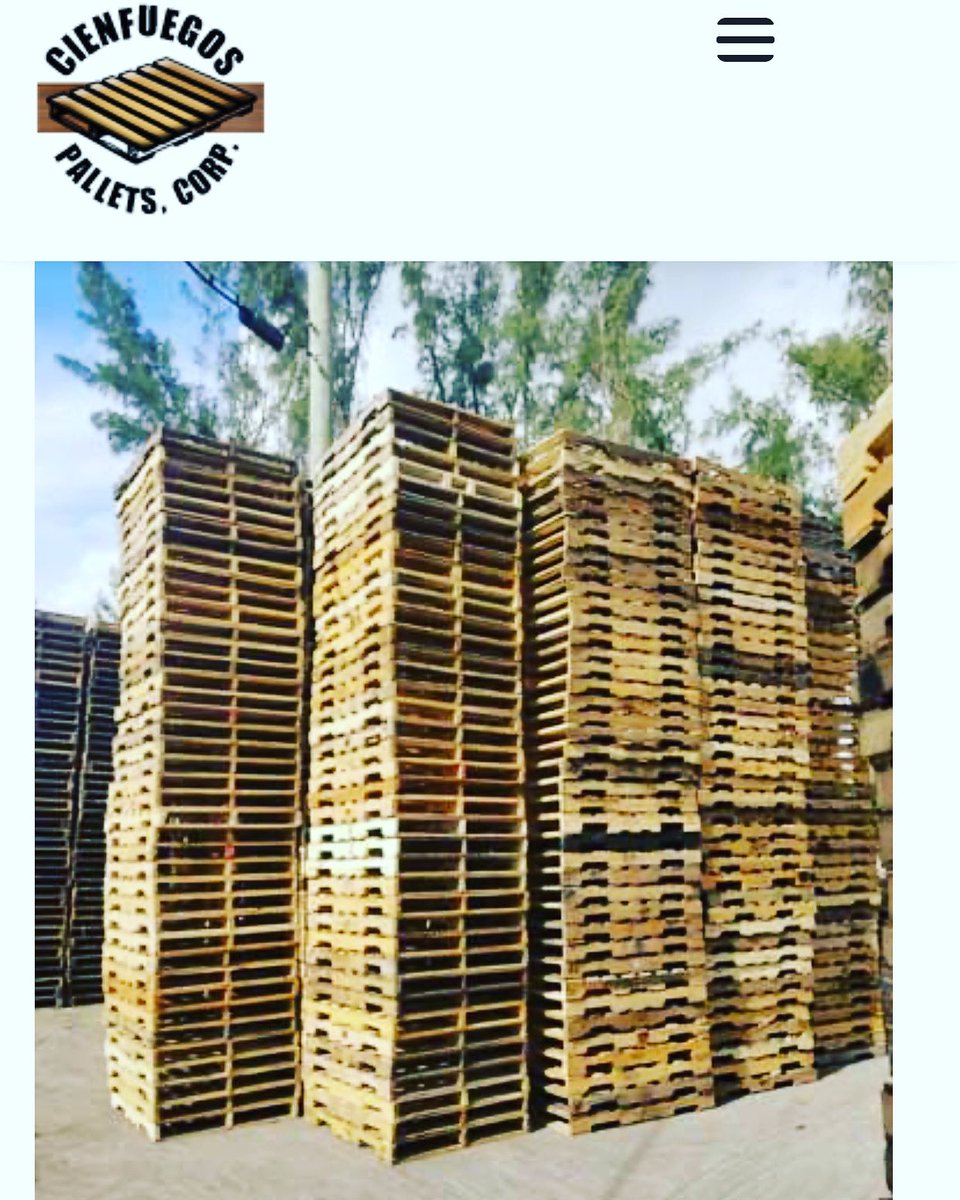 Cienfuegos Pallet Corp (@cienfuegopallet) on Twitter photo 