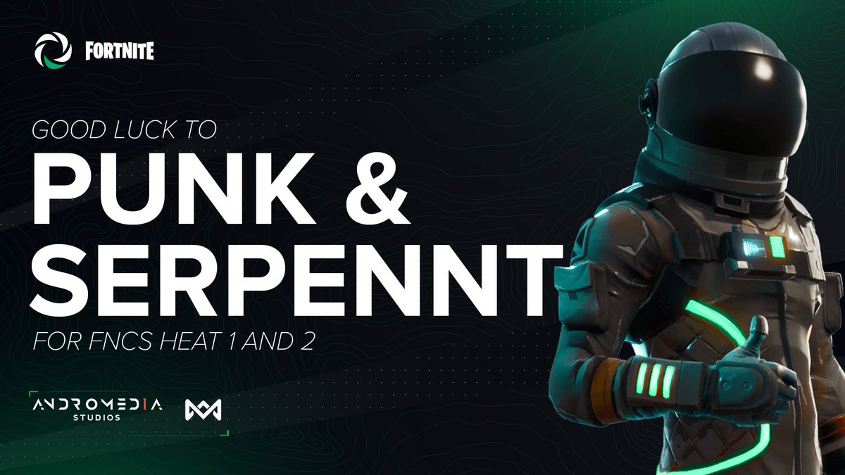 OvertGGs's tweet photo. [#OVERTFN]

Good luck to @Punkkrr and @serpennts as they tackle #FNCS Heats today!

Be sure to keep an eye on our twitter for the results! 👀

#OvertGG https://t.co/5bdjy7eplx