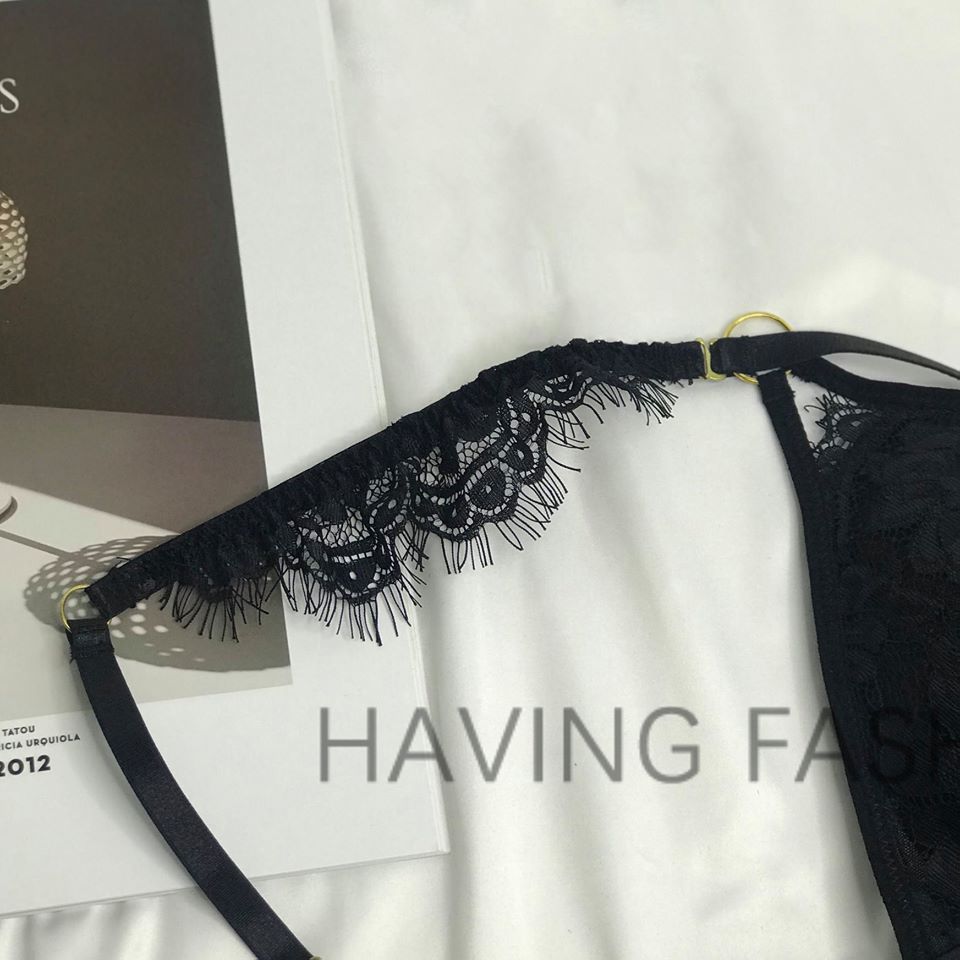 FashionHaving's tweet photo. Lace thin bottom series-
This new item is connected by rings,the lace pattern added to the shoulder strap is more creative.The design of single hook on the back can show your back line clearly.❤️❤️❤️
#adjust #bikini #shape #hook #ring
#lingerie #lacebra #sexy #sewing
#underwear https://t.co/NkgQO488B9