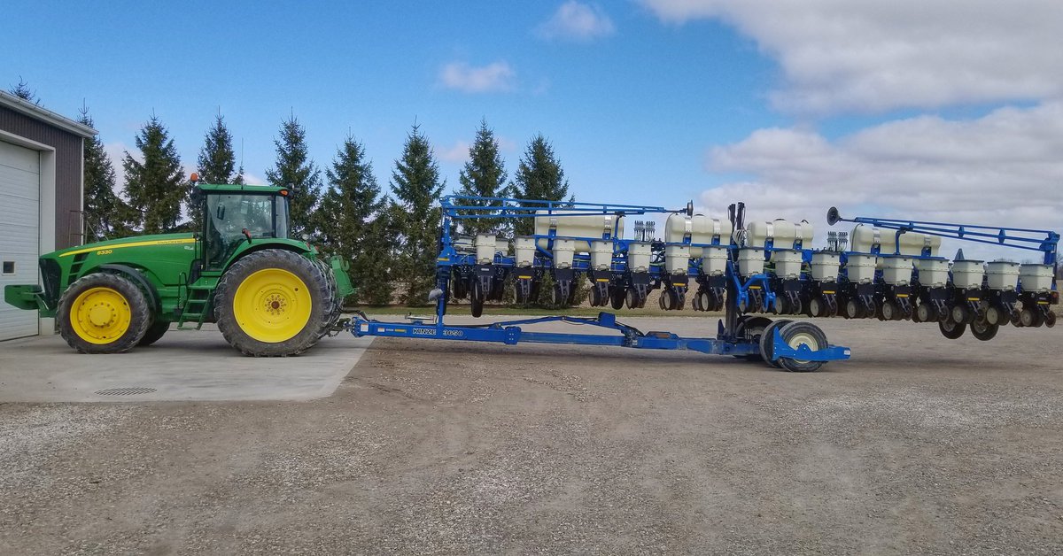 blaramie4955's tweet photo. Anxiously getting ready for spring planting!!! (part 1) #JD8330 #JD8430 #JD8400 #JD9410R #Kinze https://t.co/ESgvRGVFY4