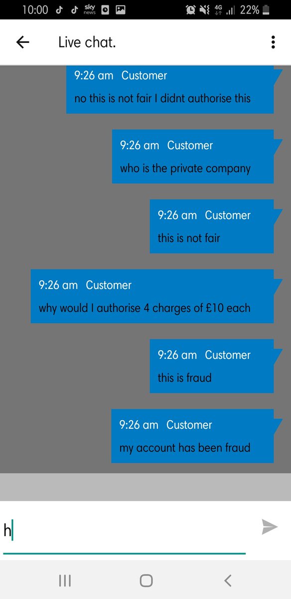 dpattni's tweet photo. @ThreeUK worst customer service got charges on my account that are fraud and cant even give an explanation. Didnt even connect me to the team. Cant speak to anyone. Boycott Three https://t.co/N8C4S7TDcp