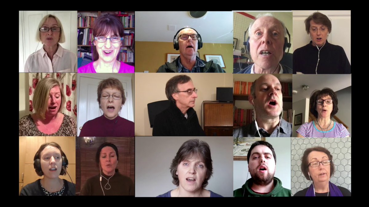 A lovely way to start the day! Vaughan Williams Singers, 'We Cannot Stop Singing' 🎶 #SocialSounds <a href="/vwsingers/">Vaughan Williams Singers</a>  youtu.be/wlYhB4eKips
