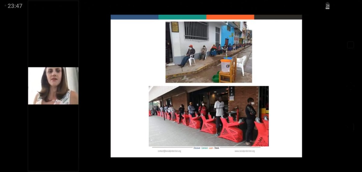 The webinars on  @SP_Gateway have also been sharing a few, together with guidance on 'how' - e.g.  @HelpAge  @FlorianJuergens and others discussing this (with a focus on older people) here . Pics Peru and South Africa? (not sure if correct?)