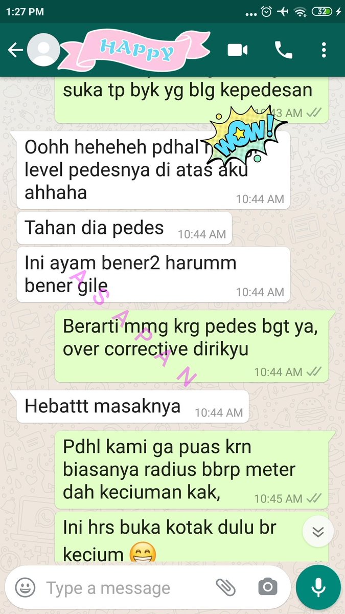 Asapan10's tweet photo. Sebagian review untuk batch terakhir PO ayam asap dari konsumen yang puas. Semoga bisa improve lagi ke depannya https://t.co/EcFJE77psC
