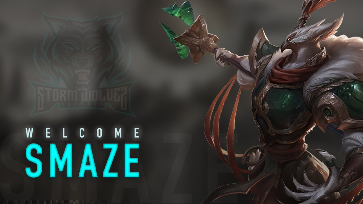 Please welcome our new starting mid laner for the team.