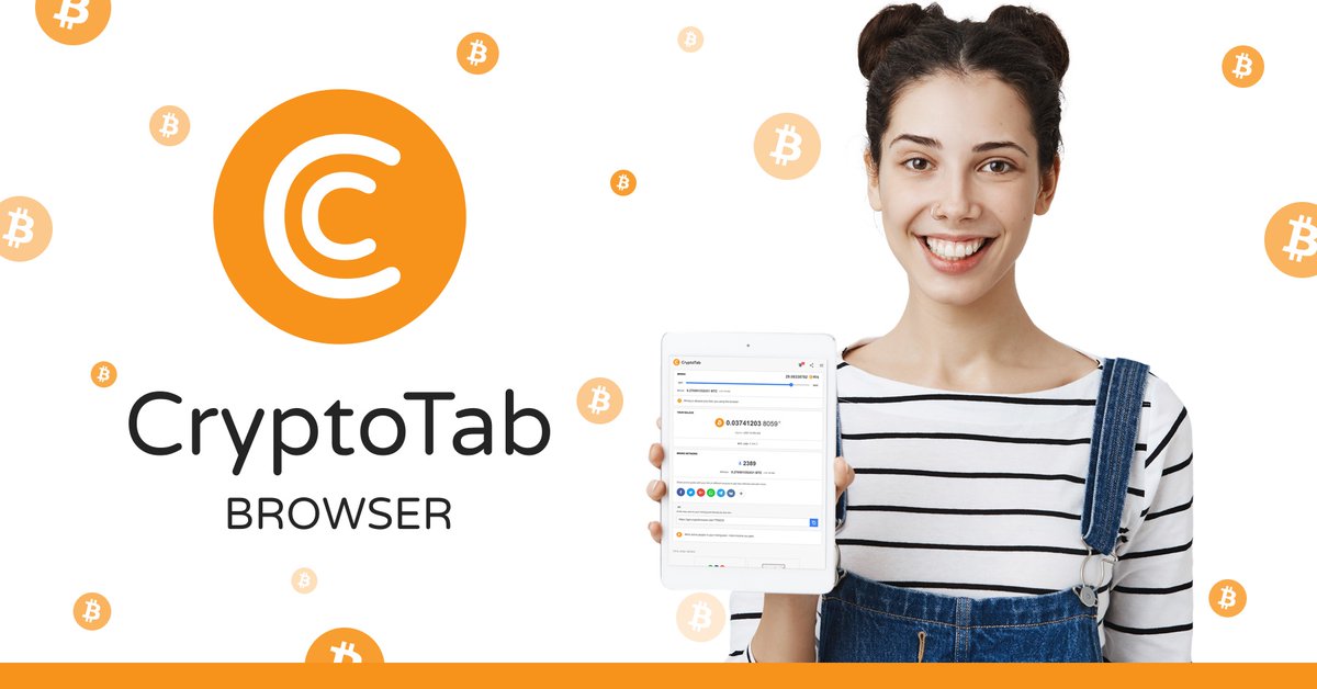 😉😮😃Wanna mine some bitcoin, but have no farm? Just install CryptoTab browser with built-in mining features. It will mine BTC while you’re browsing the web or just keep window open and active. 

▶️Follow the link: bit.ly/2Vwq3BU