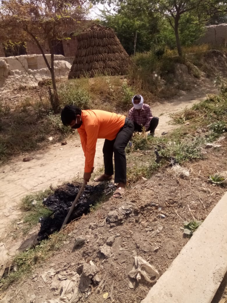 diss hardoi safai abhiyan all gram panchayat