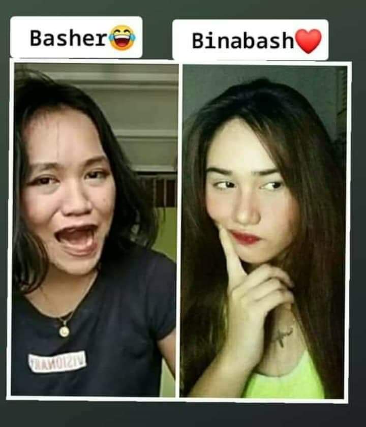 SGarutay's tweet photo. Naol nababash @joceeeellll tas sana yung nagbabash maganda din. Di yung parang timang na nga nakikisali pa. Problemahin nya kamu yung mukha nyang parang tikbalang! ✌😂😂😂 https://t.co/Atx2AUsYVU