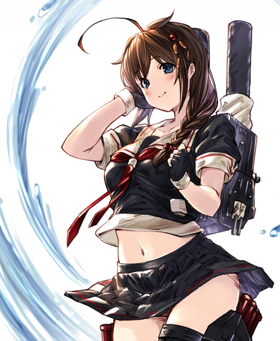 グラブル風時雨ちゃん
#艦これ #時雨 