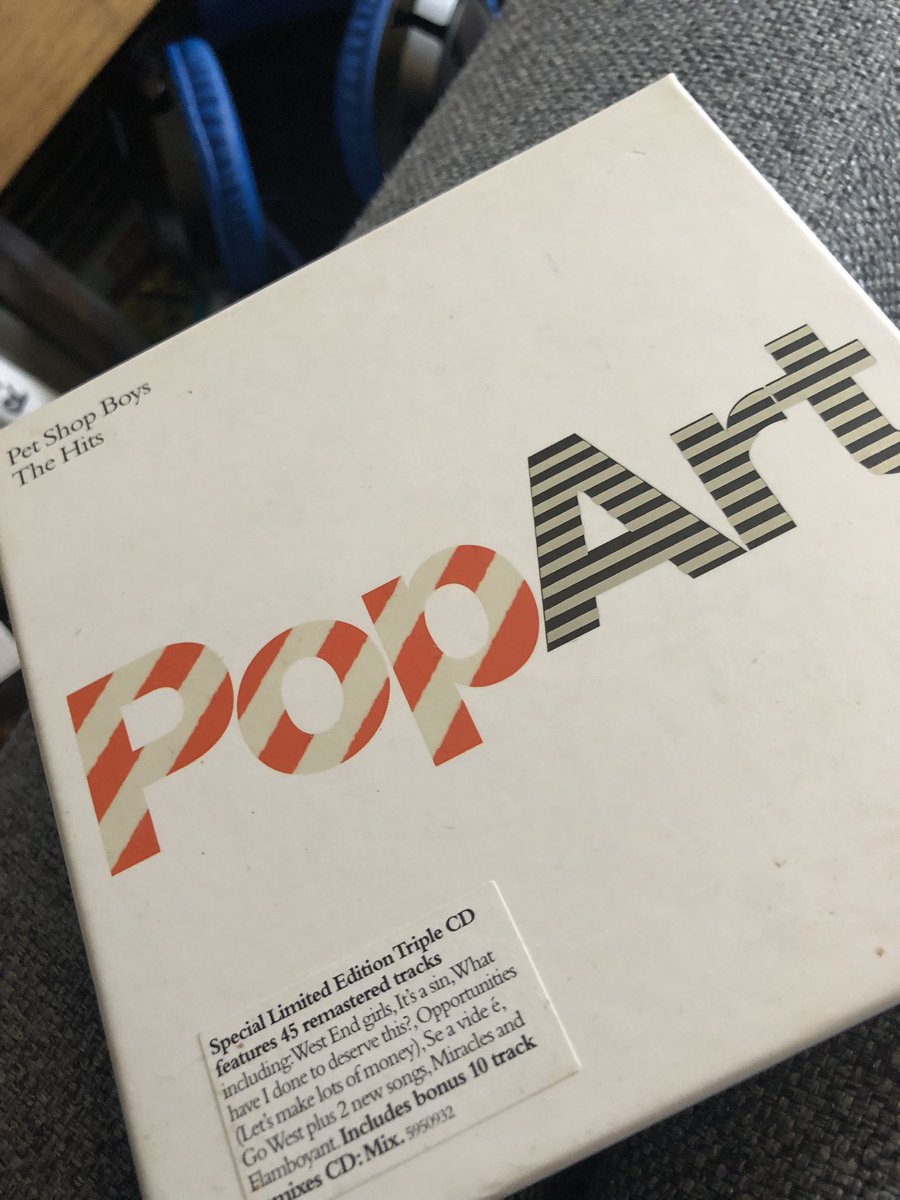 Today's  #BoxedIn is 'PopArt' from  @petshopboys The song is 'Liberation'... perhaps just because I'm thinking of all the journalists who seem obsessed with asking the govt when / how lockdown will 'end'... 