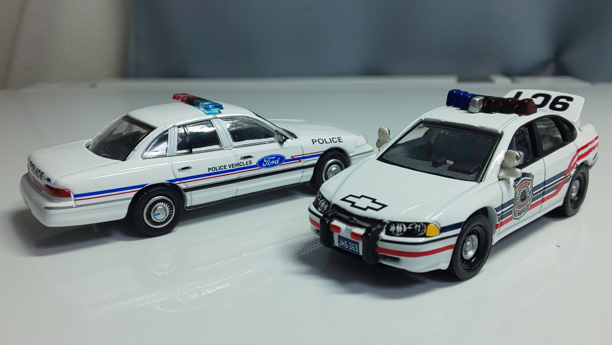 のぼり「リサイクル」 EUROPARC RENAULT POLICE パトカー ミニカー