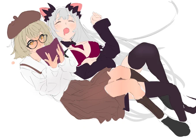 坂詰さん(@to__kage)から回ってきたので、夏コミに向けて描いていたファンアートのラフなど貼ってみます。
配信があるおかげで家での仕事も楽しいです。

次は尊敬する押山清高さん(@binobinobi)にお願いします!

#アニメーターでつなぐ輪 #はねるあーと #ぺこらーと #miko_Art #マリンのお宝 