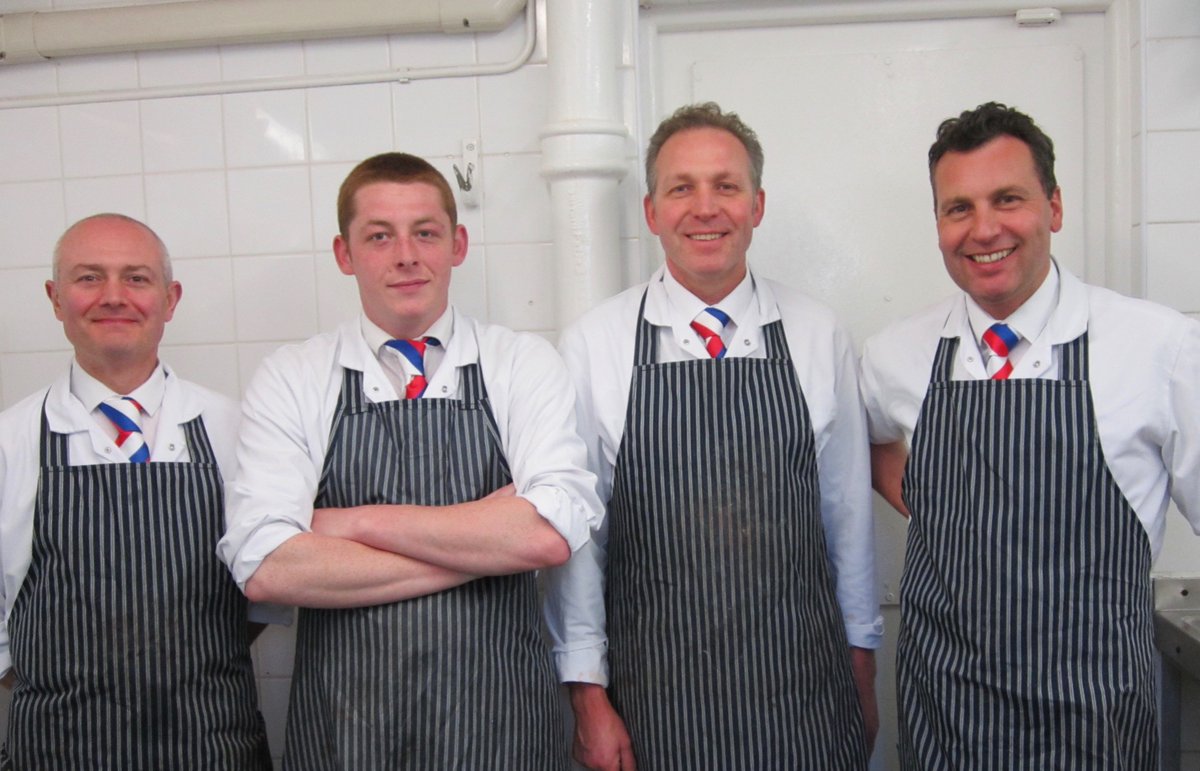 WillettsButcher's tweet photo. We’ve been working hard this morning preparing wonderful treats for you this weekend. So whether its a roast or BBQ we have something for everyone! Our fab range of sausages all handmade this morning also await you We’re here until 3pm today so pop in and see us! David &amp; the team https://t.co/4Z3dcvukG0
