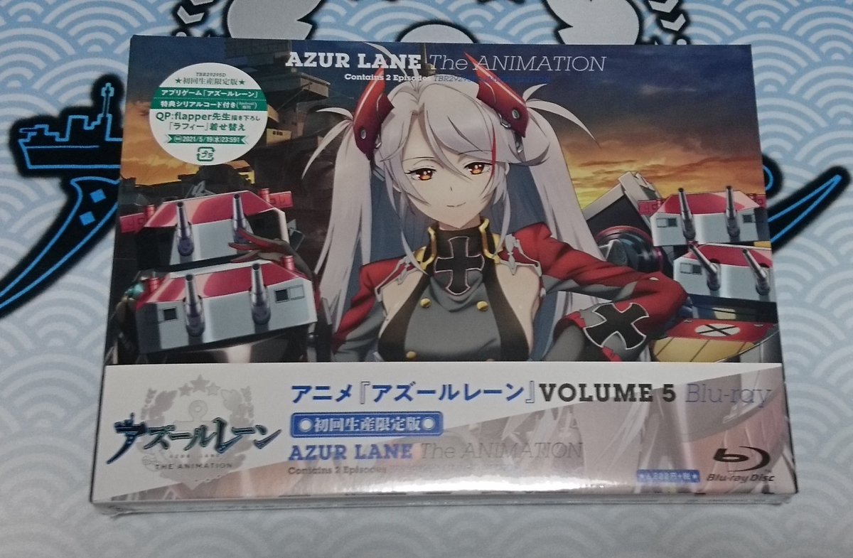 スギスギ アズレンアニメのｂｄ５巻購入 アズールレーン