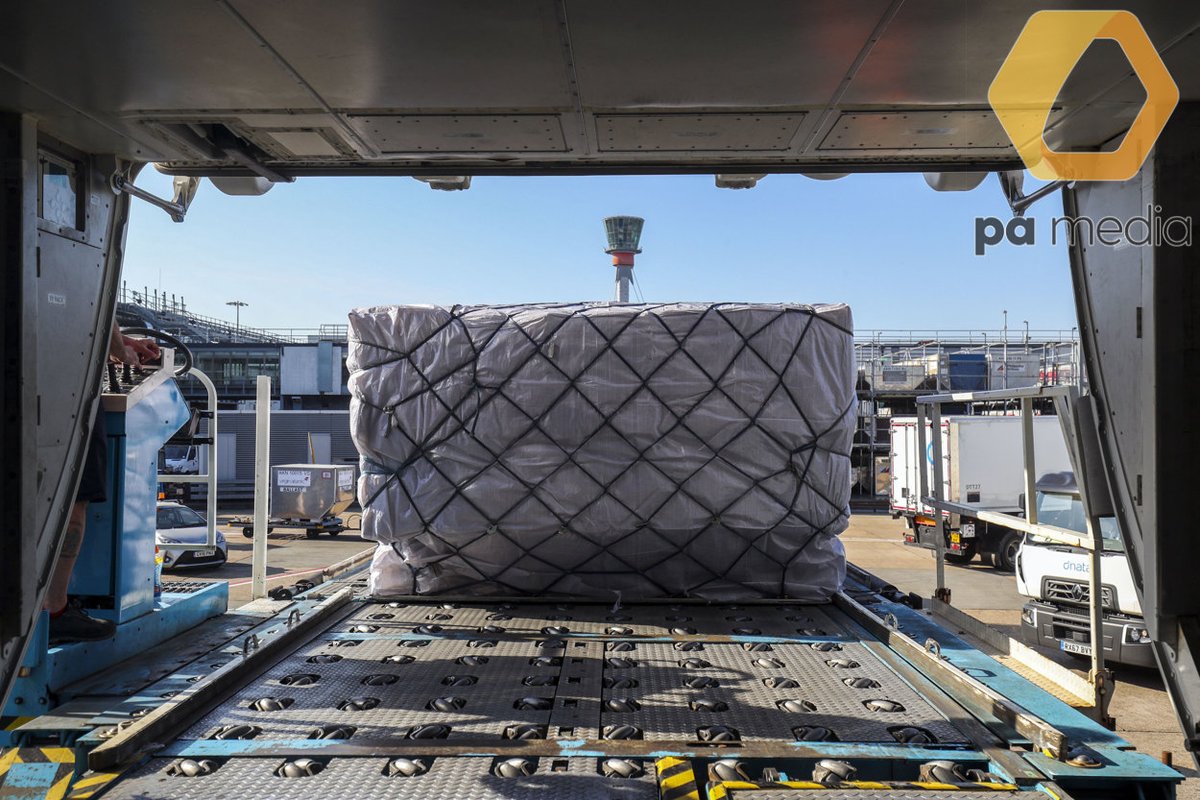 VirginAtlantic's tweet photo. We’re continuing to work closely with the NHS to transport essential equipment, and this week we flew in 16 tonnes of PPE from China. It’s more important than ever to keep supply chains moving, and we’re incredibly proud to do our bit to help: https://t.co/plqGRJtr47 https://t.co/wL2FL3vvCR