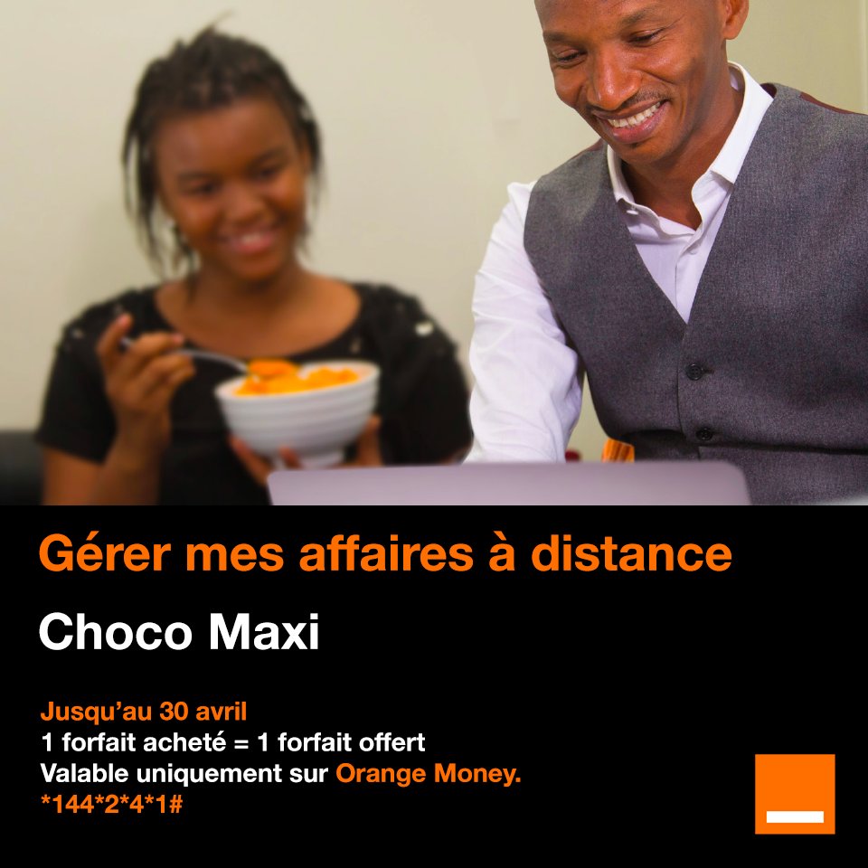 orangeguinee_gn's tweet photo. Le bon plan du week-end, câest le forfait Choco Maxi!
Pour 50.000GNF vous aurez 180min+180sms vers le national+30min vers lâinternational+2G0 dâinternet! Câest Maxi, profitez-en! Valable 7 jours.
#OrangeVousAccompagne
#OrangeGuinee
#ForfaitsChoco
#OrangeMoneyVousAccompagne https://t.co/4APrvypKEY