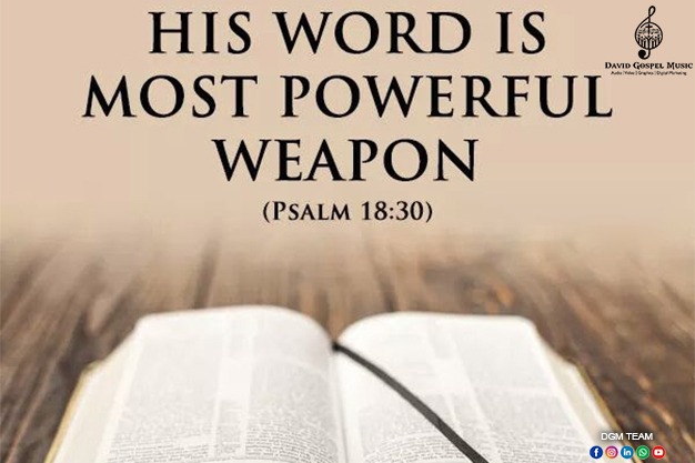 DGospelMusic's tweet photo. *Psalm 18:30*

As for God, his way is perfect: The LORD's word is flawless; he shields all who take refuge in him.

Amen

*New International Version* https://t.co/XFfukgsrji