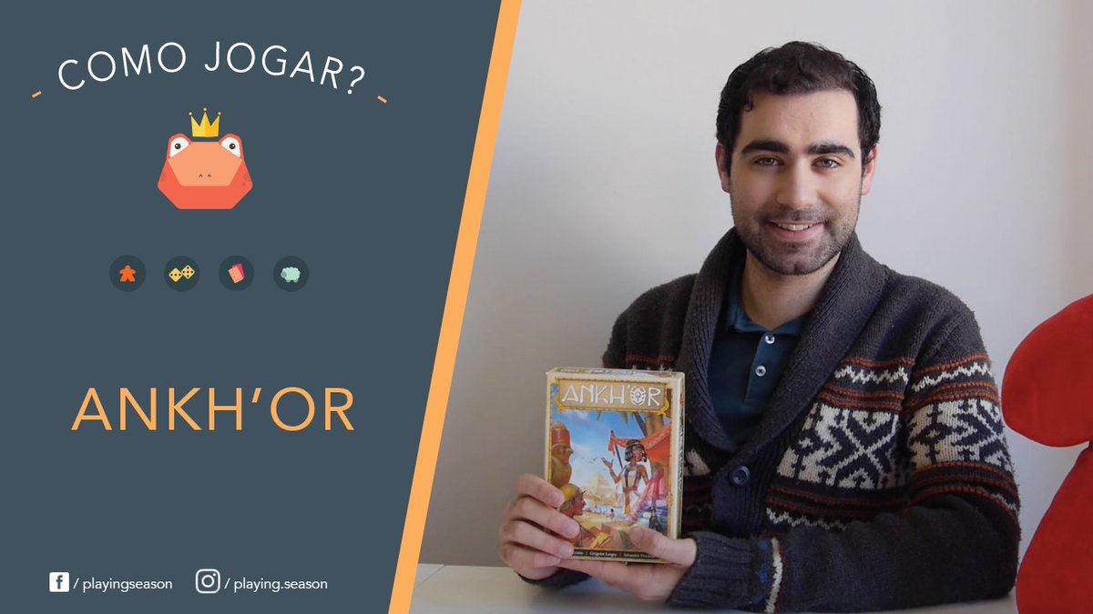 fabioaraujolima's tweet photo. A descobrir os mistérios do antigo Egipto com #Ankhor, um original da @SpaceCowboys1 : https://t.co/J2TA37hfEg #boardgames https://t.co/CzE0V0Jy0l