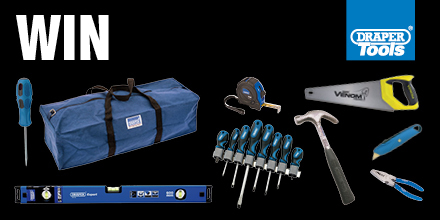 #WIN! A Draper Home Improvement Tool Kit to help you tackle your next DIY project.

The prize includes a tool bag, screwdriver set, handsaw and more! Simply follow us, like &amp; RT to enter!

Competition closes 10am Monday 20th April. Good luck!

T&amp;Cs: ow.ly/LtJq50zhNIT