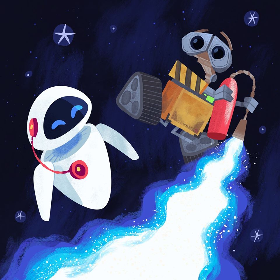 Pixar Wall•E tweet media