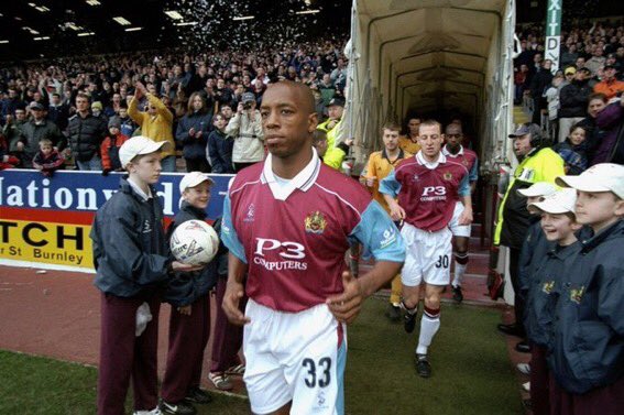 A REMINDER:#64Legendary striker Ian Wright finished his career at Burnley in the 1999/00 season in Division Two. He helped the club to promotion.Appearances 15Goals 4