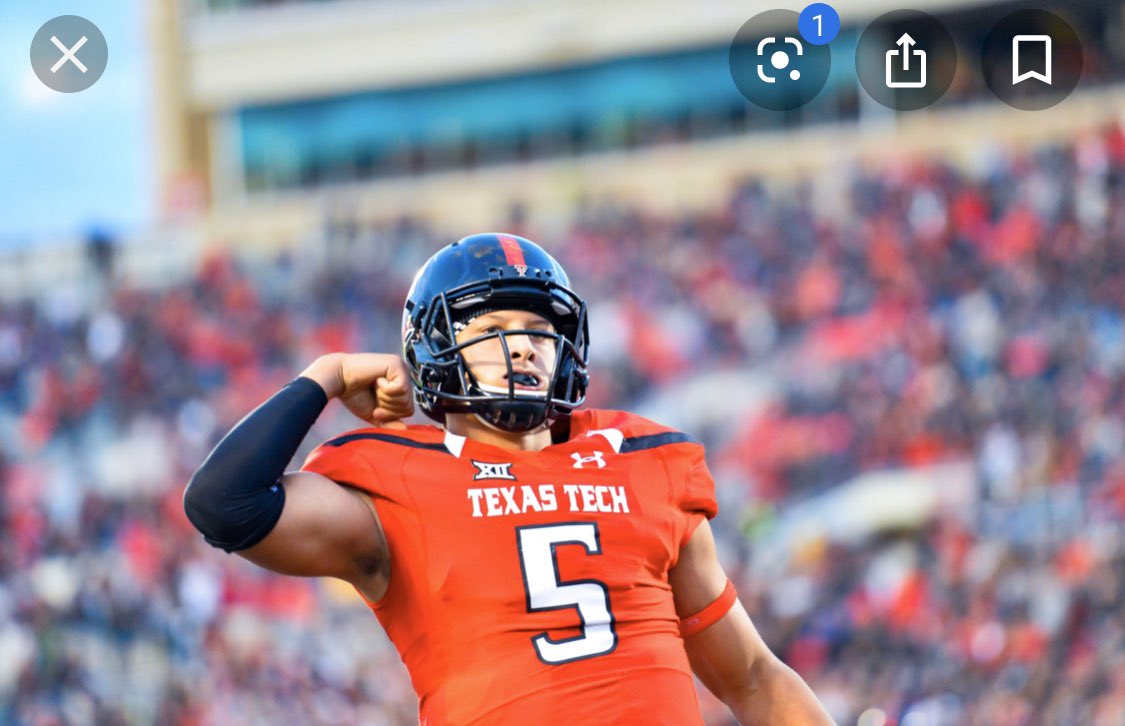 Maurice53051269's tweet photo. #AGTG blessed to have received a D1 offer from Texas Tech! #GunsUp @CoachHeadsetTTU @HardBarnSports @RichHansenn @247harry_nhc @SmooveHallRTG @Turd_Scott @WilliamsWilllis @notthefakeGMF @DougWaterman https://t.co/jmLUZ2gKsV