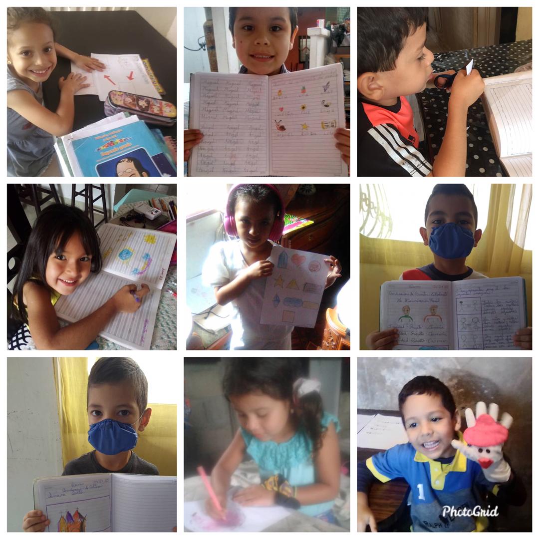 LAPARROQUIAL's tweet photo. Con gran compromiso nuestros niños siguen cumpliendo desde la casa juntos para una educación sin límites @DireDucacionGDT @DannyACaceresS https://t.co/wh405TPvVC