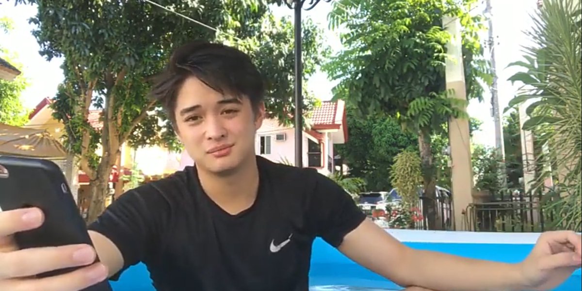 lallailance's tweet photo. "Pag masaya ka, mayaman ka na nun." - Lance Justin Carr, 2020 https://t.co/Sj0hHbdMBV