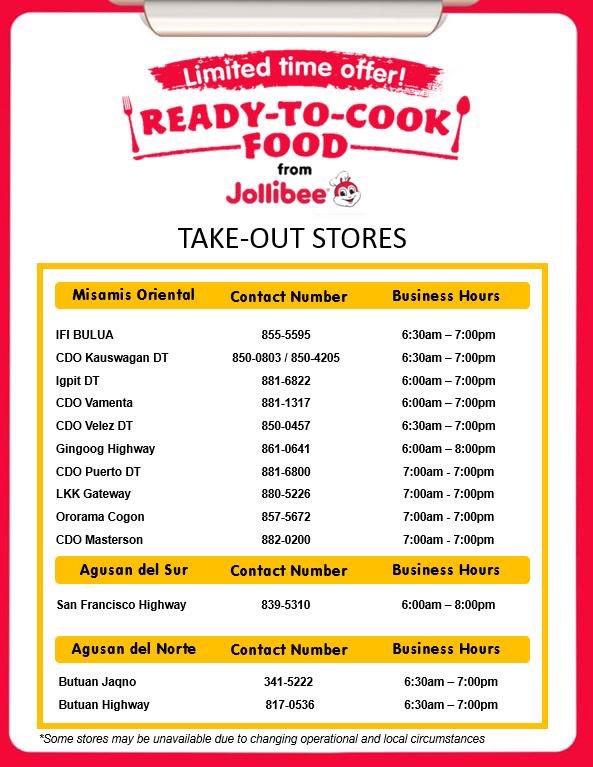 misismimisuarez's tweet photo. We are bringing JOY to your homes to keep you safe!

Our Ready-to-Cook Food Packs are also NOW AVAILABLE for DELIVERY in select Jollibee Stores! Just CALL #87000 or through the direct number of our Jollibee Delivery Stores in your area. https://t.co/4BadLGbe6r