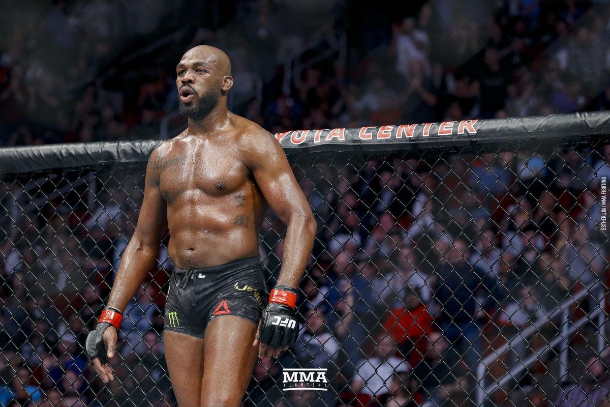 MMAFighting's tweet photo. Jon Jones hints at interest in Jan Blachowicz fight rather than Dominick Reyes rematch https://t.co/2QCxWey084 https://t.co/FyfY5SoSue