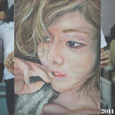studioevang's tweet photo. 'Til you shoot through the sky like the star you are; You'll be a part of me 'til the end of time. Happy birthday, my J!
#HappyJessicaDay #JessicaJung #BIGLoveForJessica
#LoveNotesForJessica
Oil Paintings by Daniel Evangelista from 2014 to 2017 https://t.co/RiavzAkL6G