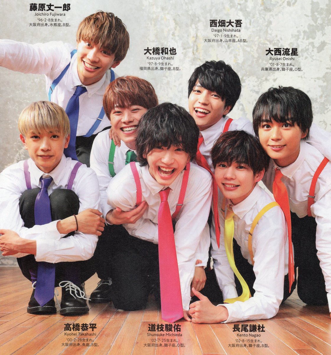 関西ジャニーズJr. なにわ男子 藤原丈一郎 西畑大吾 大橋和也 高橋恭平