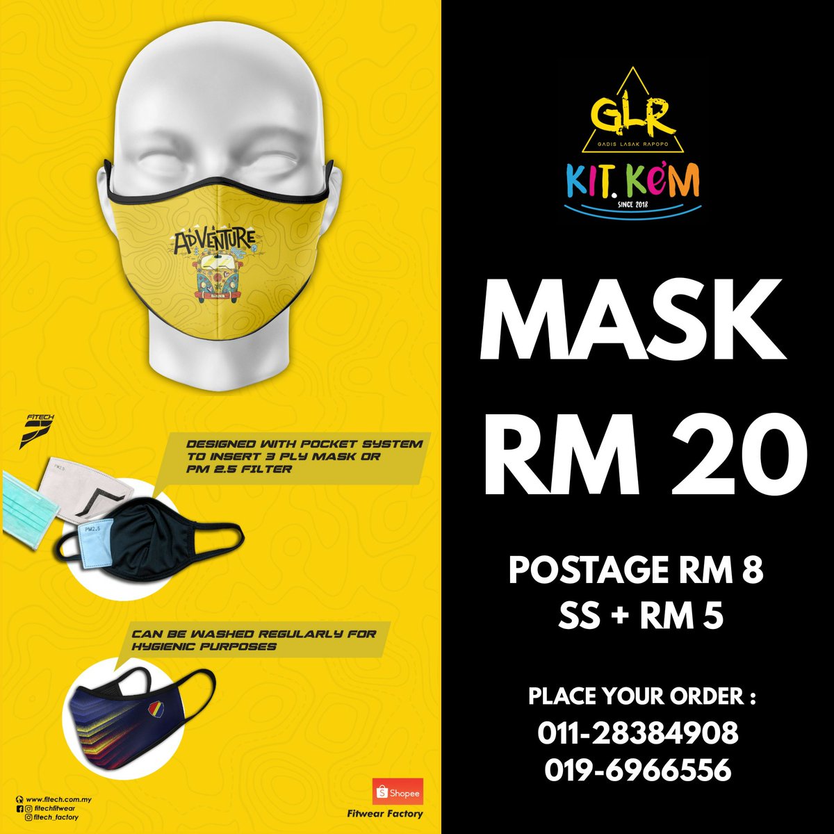Sylar89Backstop's tweet photo. Comel tak mask ni 😊 ?

Kalau nak custom design sendiri pun boleh...

Interested:
📱FAST REPLY
https://t.co/DrgKJclHT8

#mask #maskcustom #fightcovid19 #staysave #glr #glrkitkem #dudukrumah https://t.co/7udvwlheZK