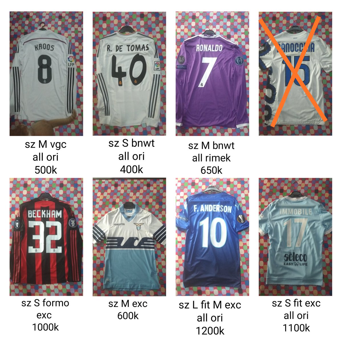 sigitbre's tweet photo. Ijin ngelapak @Jerseyforum dalam hajatan #Jersey4sale.
CP 082157255993 https://t.co/Q9gir0y2yl