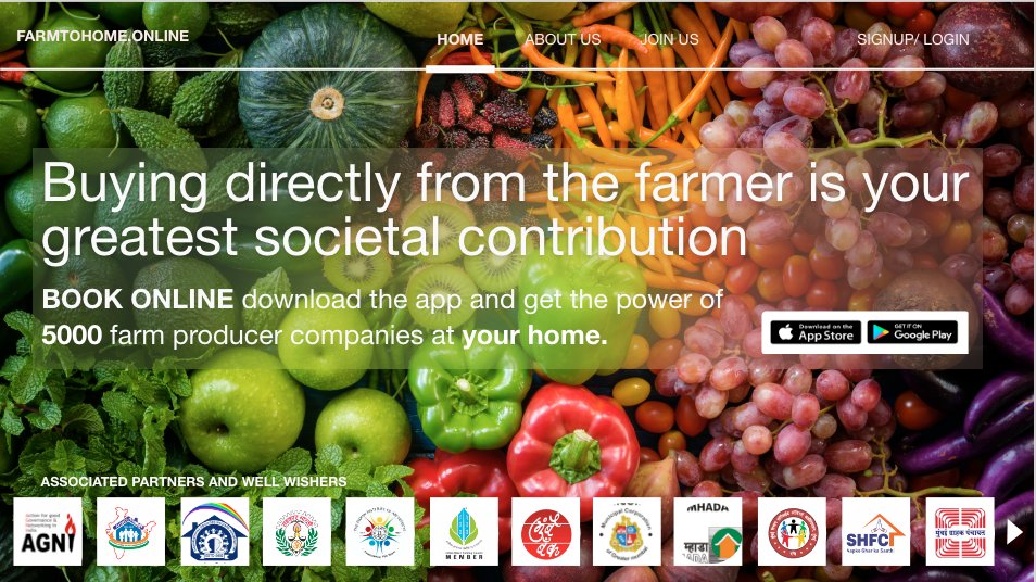 Umber_Ghar's tweet photo. Our expertise is to Digitally connect the society and build meaningful solutions.We are soon launching a Digital platform and an app to connect the FarmProducerCompanies directly with homes. #DailyVegetables.#farmtohomes,#covid19,#socialdistancing,#Mumbai,#Pune,#DigitalPlatform https://t.co/HHFXQlti8x