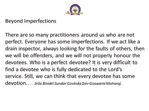 SCSMath_Mexico's tweet photo. If we act like a drain inspector, always looking for the faults of others, then we will be offenders, and we will not properly honour the devotees.
Srila Bhakti Sundar #GovindaMaharaj
#SubjectivEvolution #Mindfulness #Bhakti https://t.co/kmHJScarST