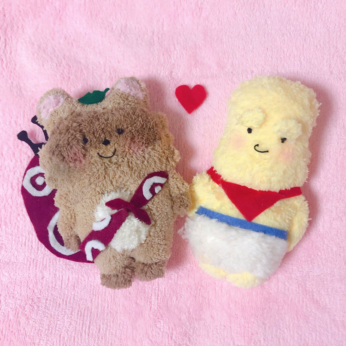 RT @nikumochibaby: ぽこぴーのぬいぐるみをつくりました