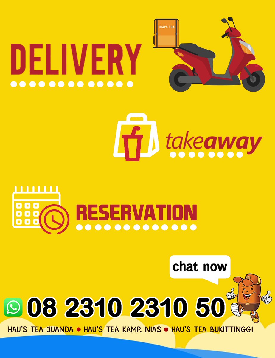 Add our hotline whatsapp number now:

08 2310 2310 50

One number for all questions &amp; requests

thank you!