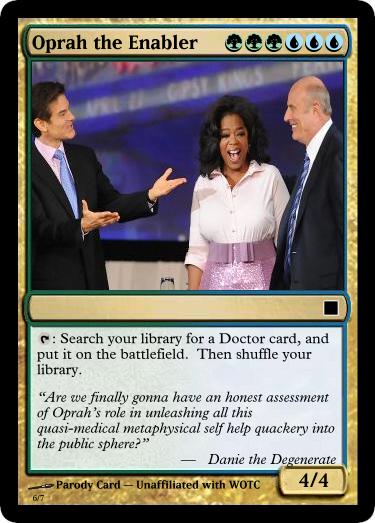 Oprah the Enabler(h/t to  @daniecal for the perfect quote)