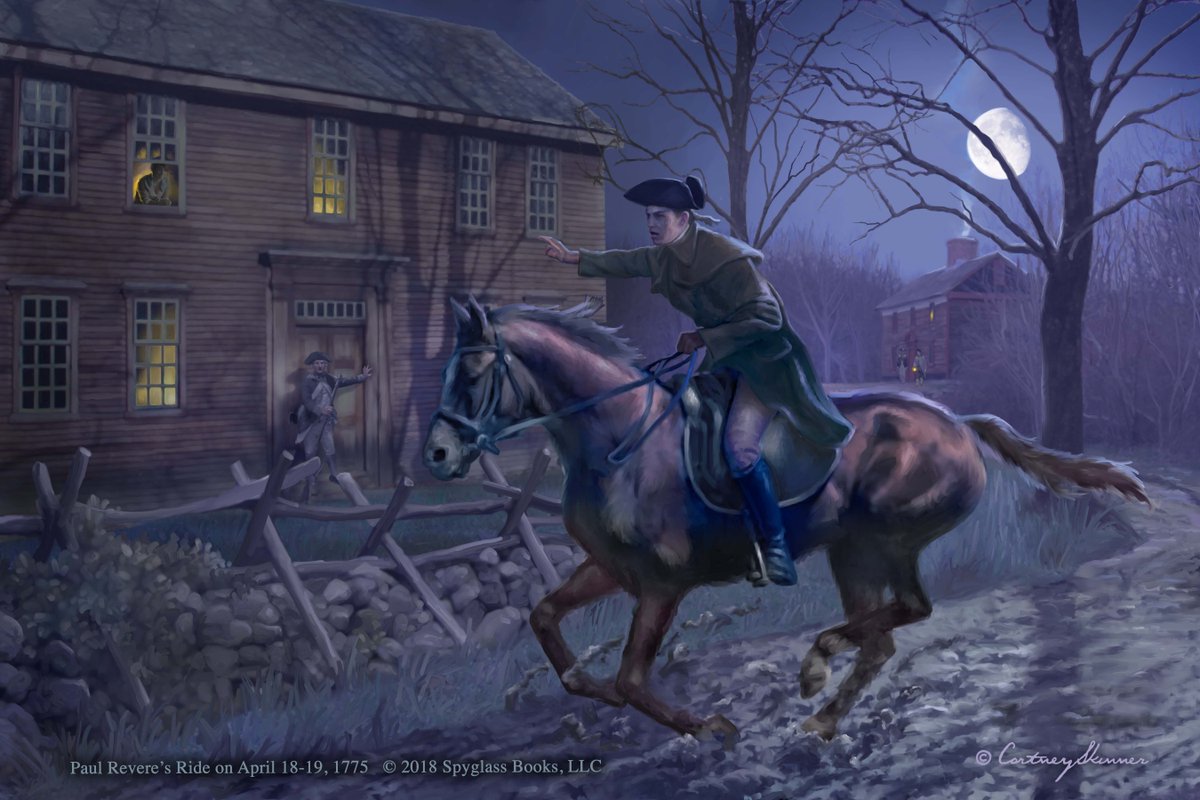Listen, my children, and you shall hear
Of the midnight ride of Paul Revere,
On the eighteenth of April, in Seventy-five;
Hardly a man is now alive
Who remembers that famous day and year
ow.ly/rUKH50zhLlV
#HenryWadsworthLongfellow <a href="/PaulRevereHouse/">Paul Revere House</a>